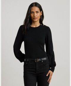 ポロラルフローレン★コットン100✨ケーブルニット　セーター　洗える✨ブラック ケーブルニット コットン セーター