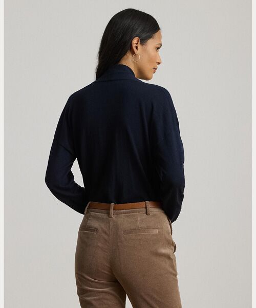 LAUREN RALPH LAUREN / ローレン ラルフ ローレン ニット・セーター | コットンモダール サープリス セーター | 詳細3