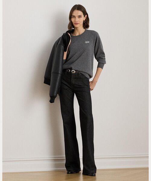 LAUREN RALPH LAUREN / ローレン ラルフ ローレン ニット・セーター | エンブロイダリー カシミヤ クルーネック セーター | 詳細2