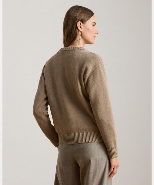 LAUREN RALPH LAUREN / ローレン ラルフ ローレン ニット・セーター | インターシャニット イングリッシュ セッター セーター | 詳細3