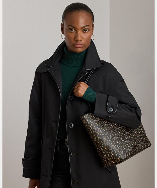 LAUREN RALPH LAUREN / ローレン ラルフ ローレン トートバッグ | フェイクレザー ラージ リバーシブル トート バッグ | 詳細7