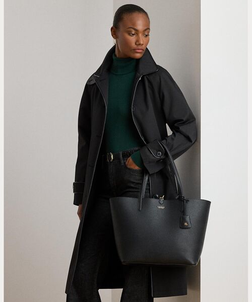 LAUREN RALPH LAUREN / ローレン ラルフ ローレン トートバッグ | フェイクレザー ラージ リバーシブル トート バッグ | 詳細6