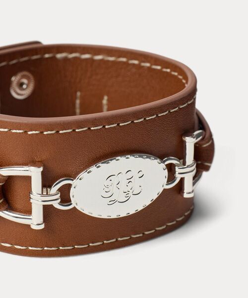 LAUREN RALPH LAUREN / ローレン ラルフ ローレン ブレスレット・バングル | シルバープレーテッド ラムスキン ラップ ブレスレット | 詳細1