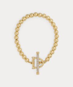 LAUREN RALPH LAUREN / ローレン ラルフ ローレン ブレスレット・バングル | ゴールドプレーテッド ビーデッド ホースビット ブレスレット