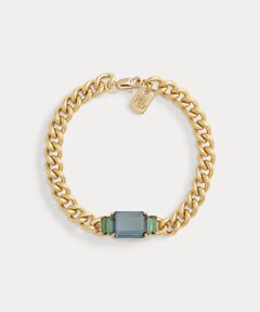 LAUREN RALPH LAUREN / ローレン ラルフ ローレン ブレスレット・バングル | ゴールドプレーテッド ストーン フレックス ブレスレット