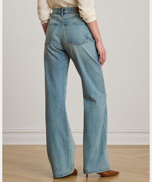 LAUREN RALPH LAUREN / ローレン ラルフ ローレン デニムパンツ | ハイライズ ワイドレッグ ジーンズ | 詳細4