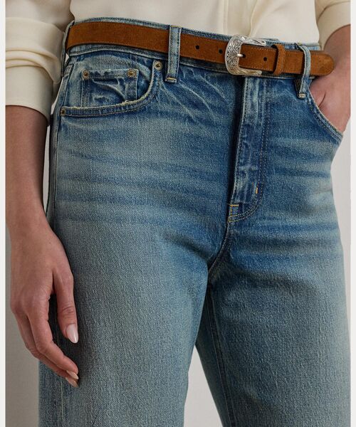 LAUREN RALPH LAUREN / ローレン ラルフ ローレン デニムパンツ | ハイライズ ワイドレッグ ジーンズ | 詳細5