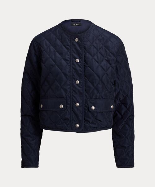 LAUREN RALPH LAUREN / ローレン ラルフ ローレン その他アウター | ダイヤモンドキルテッド クロップド ジャケット | 詳細1