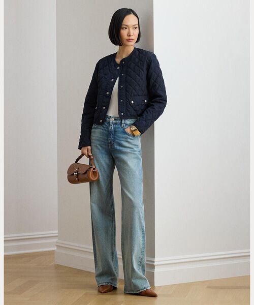 LAUREN RALPH LAUREN / ローレン ラルフ ローレン その他アウター | ダイヤモンドキルテッド クロップド ジャケット | 詳細2