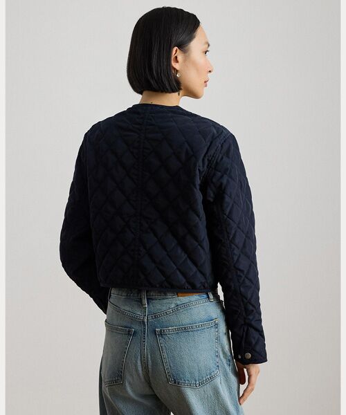 LAUREN RALPH LAUREN / ローレン ラルフ ローレン その他アウター | ダイヤモンドキルテッド クロップド ジャケット | 詳細3