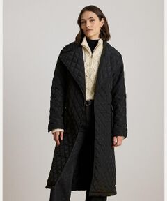 LAUREN RALPH LAUREN / ローレン ラルフ ローレン その他アウター | ベルテッド ダイヤモンドキルテッド ラップ コート