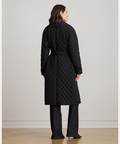 LAUREN RALPH LAUREN / ローレン ラルフ ローレン その他アウター | ベルテッド ダイヤモンドキルテッド ラップ コート | 詳細3