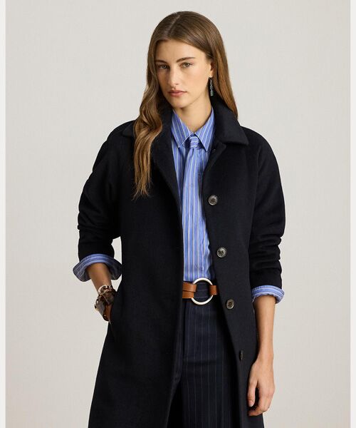 LAUREN RALPH LAUREN / ローレン ラルフ ローレン その他アウター | ベルテッド ウールブレンド コート | 詳細2