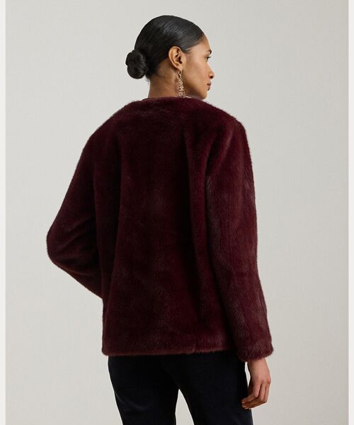 フェイクファー コート （その他アウター）｜LAUREN RALPH LAUREN