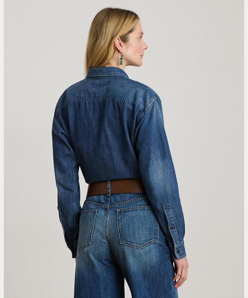 LAUREN RALPH LAUREN / ローレン ラルフ ローレン シャツ・ブラウス | デニム シャツ | 詳細3