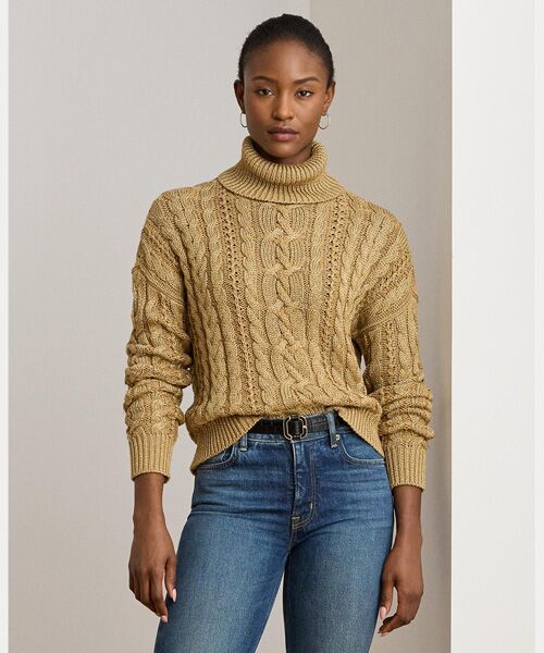 暑すぎずちょうどよい保温力で快適なコットンブレンドセーター