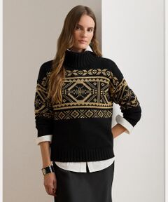 LAUREN RALPH LAUREN / ローレン ラルフ ローレン ニット・セーター | フェア アイル ウールブレンド タートルネック セーター