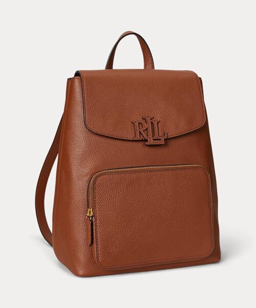 LAUREN RALPH LAUREN / ローレン ラルフ ローレン リュック・バックパック | ペブルド レザー ミディアム Cameryn バックパック | 詳細1