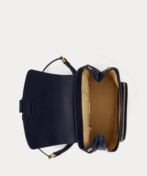 LAUREN RALPH LAUREN / ローレン ラルフ ローレン リュック・バックパック | ペブルド レザー ミディアム Cameryn バックパック | 詳細4