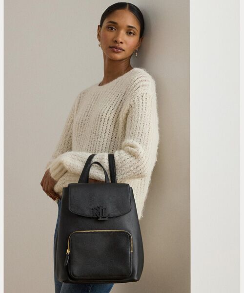 LAUREN RALPH LAUREN / ローレン ラルフ ローレン リュック・バックパック | ペブルド レザー ミディアム Cameryn バックパック | 詳細5