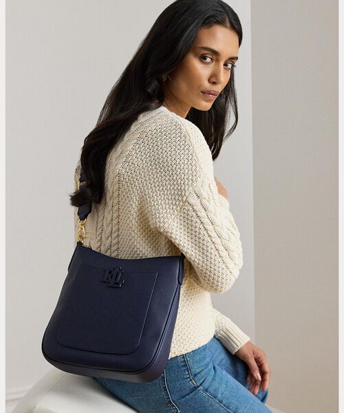 LAUREN RALPH LAUREN / ローレン ラルフ ローレン ショルダーバッグ | ペブルド レザー ラージ Cameryn クロスボディ | 詳細5