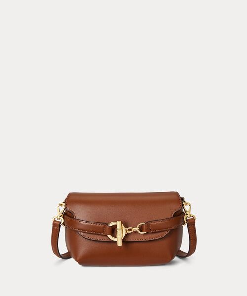 LAUREN RALPH LAUREN / ローレン ラルフ ローレン ショルダーバッグ | レザー スモール Blaike クロスボディ バッグ（200ブラウン）