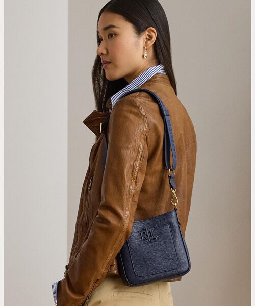 LAUREN RALPH LAUREN / ローレン ラルフ ローレン ショルダーバッグ | ペブルド レザー スモール Cameryn クロスボディ | 詳細5