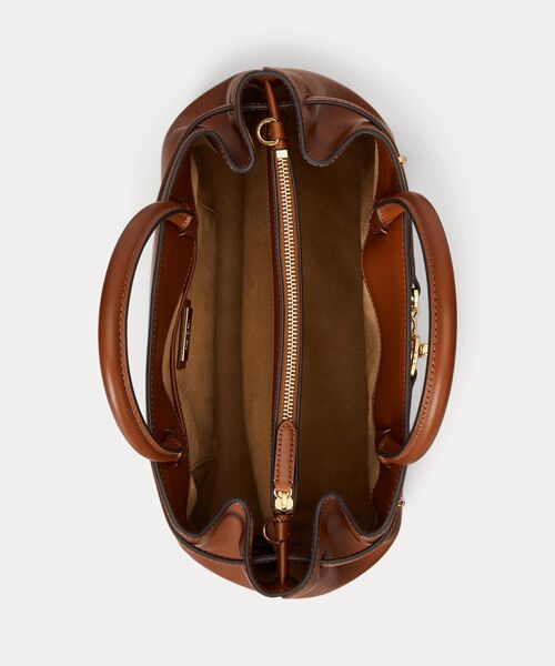 LAUREN RALPH LAUREN / ローレン ラルフ ローレン ハンドバッグ | レザー ラージ Blaike サッチェル | 詳細3