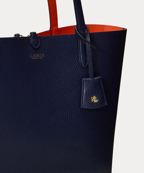 LAUREN RALPH LAUREN / ローレン ラルフ ローレン トートバッグ | フェイクレザー ラージ リバーシブル トート バッグ | 詳細5