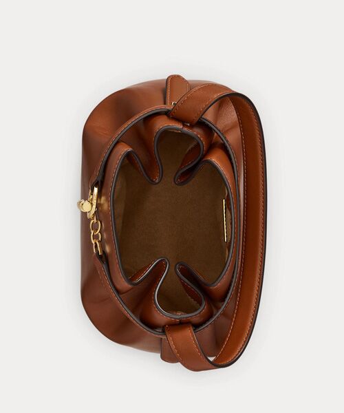 LAUREN RALPH LAUREN / ローレン ラルフ ローレン ショルダーバッグ | レザー ミディアム Blaike バケット バッグ | 詳細3