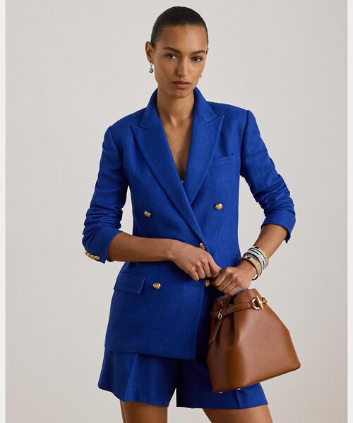 LAUREN RALPH LAUREN / ローレン ラルフ ローレン ショルダーバッグ | レザー ミディアム Blaike バケット バッグ | 詳細5