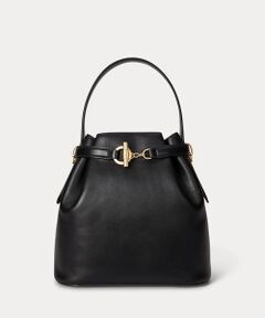 LAUREN RALPH LAUREN / ローレン ラルフ ローレン ショルダーバッグ | レザー ミディアム Blaike バケット バッグ