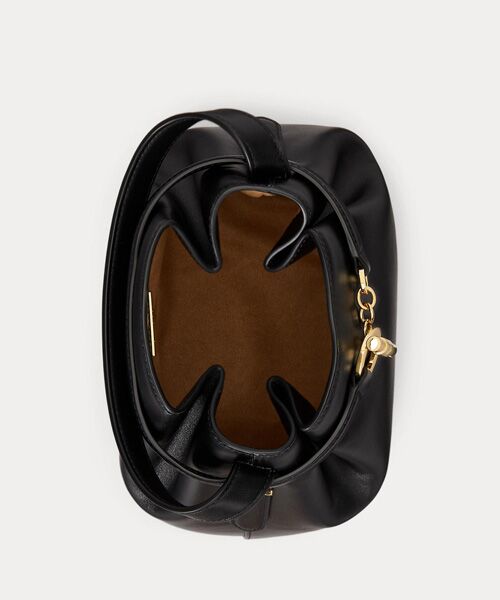 LAUREN RALPH LAUREN / ローレン ラルフ ローレン ショルダーバッグ | レザー ミディアム Blaike バケット バッグ | 詳細3