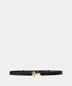 LAUREN RALPH LAUREN / ローレン ラルフ ローレン ベルト・サスペンダー | レザー トグル スキニー ベルト