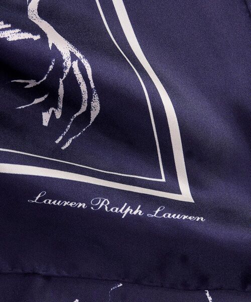 LAUREN RALPH LAUREN / ローレン ラルフ ローレン バンダナ・スカーフ | フローラル シルク スクエア スカーフ | 詳細2