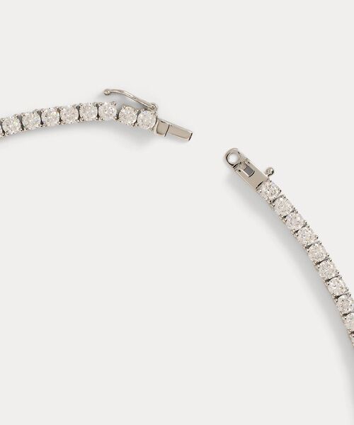 LAUREN RALPH LAUREN / ローレン ラルフ ローレン ネックレス・ペンダント・チョーカー | ロジウムプレーテッド キュービック ジルコニア ネックレス | 詳細1