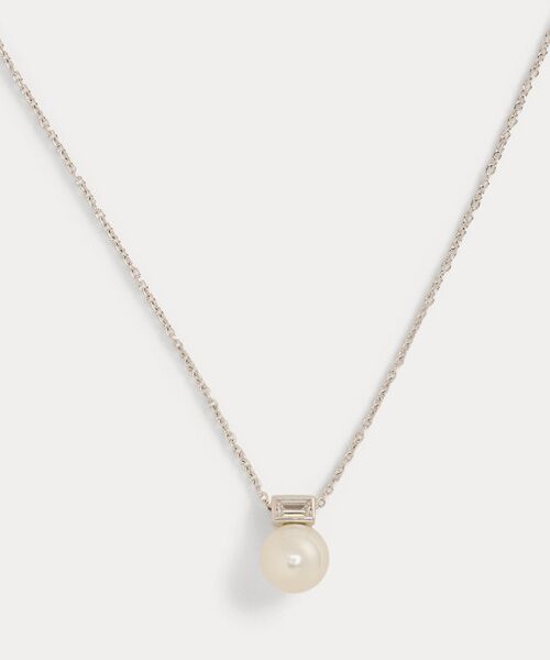 LAUREN RALPH LAUREN / ローレン ラルフ ローレン ネックレス・ペンダント・チョーカー | スターリング シルバー フェイクパール ネックレス | 詳細1