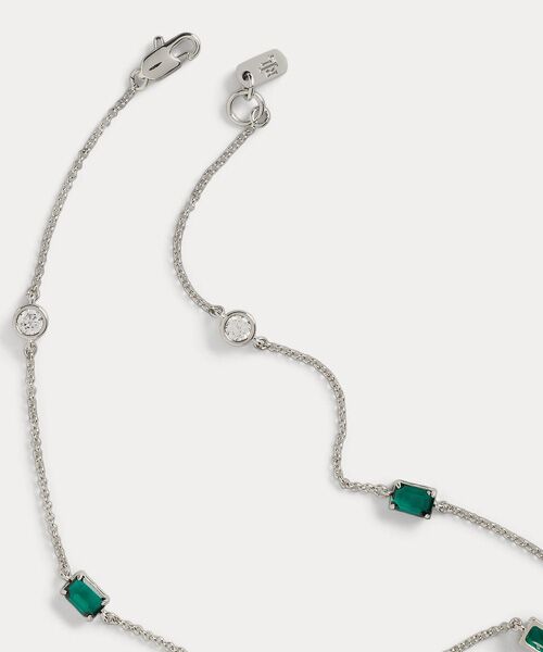 LAUREN RALPH LAUREN / ローレン ラルフ ローレン ネックレス・ペンダント・チョーカー | ストーン & キュービックジルコニア ステーション ネックレス | 詳細1