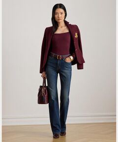 LAUREN RALPH LAUREN / ローレン ラルフ ローレン デニムパンツ | ハイライズ ストレート ジーンズ