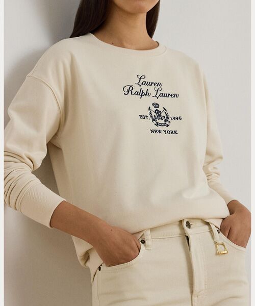 LAUREN RALPH LAUREN / ローレン ラルフ ローレン その他トップス | エンブロイダリークレスト フリース プルオーバー | 詳細4