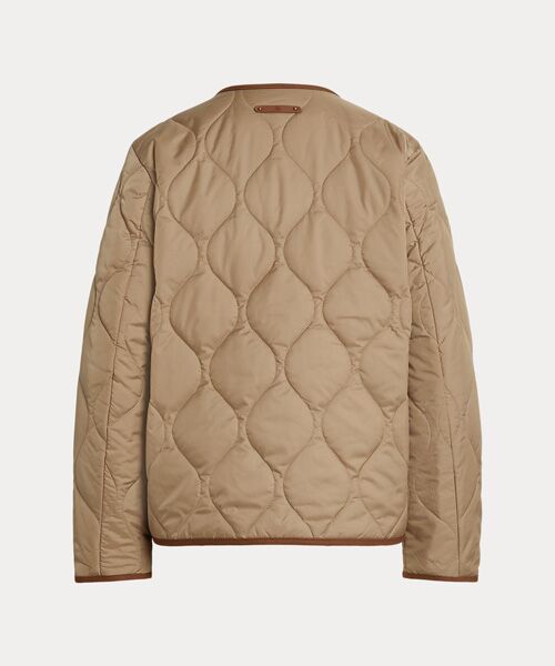 LAUREN RALPH LAUREN / ローレン ラルフ ローレン その他アウター | ツイルトリム オニオンキルテッド ジャケット | 詳細1