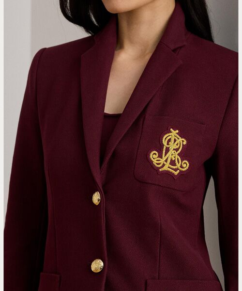 LAUREN RALPH LAUREN / ローレン ラルフ ローレン テーラードジャケット | ブリオン ジャカード ブレザー | 詳細4