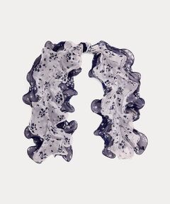 LAUREN RALPH LAUREN / ローレン ラルフ ローレン バンダナ・スカーフ | フローラル フリル スカーフ