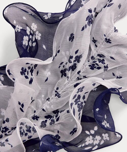 LAUREN RALPH LAUREN / ローレン ラルフ ローレン バンダナ・スカーフ | フローラル フリル スカーフ | 詳細2
