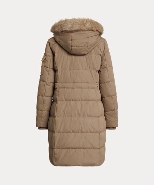 LAUREN RALPH LAUREN / ローレン ラルフ ローレン その他アウター | フェイクファートリム フーデッド ダウン コート | 詳細1