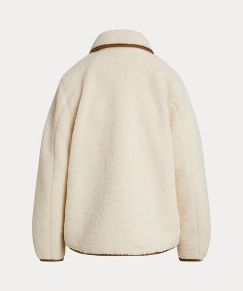 LAUREN RALPH LAUREN / ローレン ラルフ ローレン その他アウター | フェイクシアリング テディ コート | 詳細1