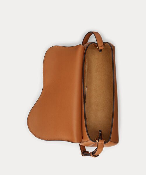 LAUREN RALPH LAUREN / ローレン ラルフ ローレン ショルダーバッグ | レザー ミディアム Tasha イーストウエスト バッグ | 詳細4