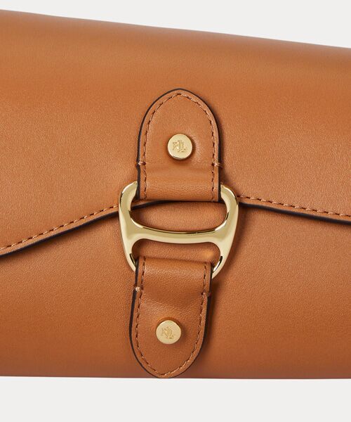 LAUREN RALPH LAUREN / ローレン ラルフ ローレン ショルダーバッグ | レザー ミディアム Tasha イーストウエスト バッグ | 詳細5