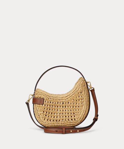 LAUREN RALPH LAUREN / ローレン ラルフ ローレン ショルダーバッグ | ウーブン ストロー スモール Tasha クロスボディ バッグ | 詳細2