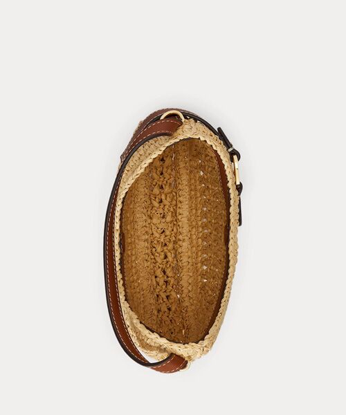 LAUREN RALPH LAUREN / ローレン ラルフ ローレン ショルダーバッグ | ウーブン ストロー スモール Tasha クロスボディ バッグ | 詳細3